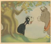 Original Disney Cel From the Academy Award-Winning 1938 Disney Short Ferdinand the Bull -- Featuring Ferdinand With His Mother